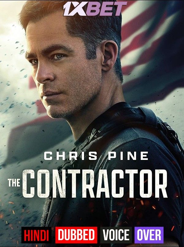 poster of The Contractor (2022) Hindi [Voice Over] Dubbed WEBRip